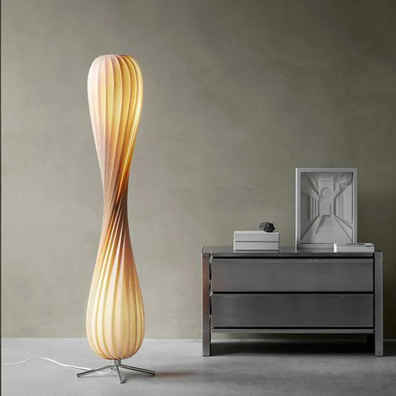 Wabi Sabi – Simple Retro Wooden Floor Lamp