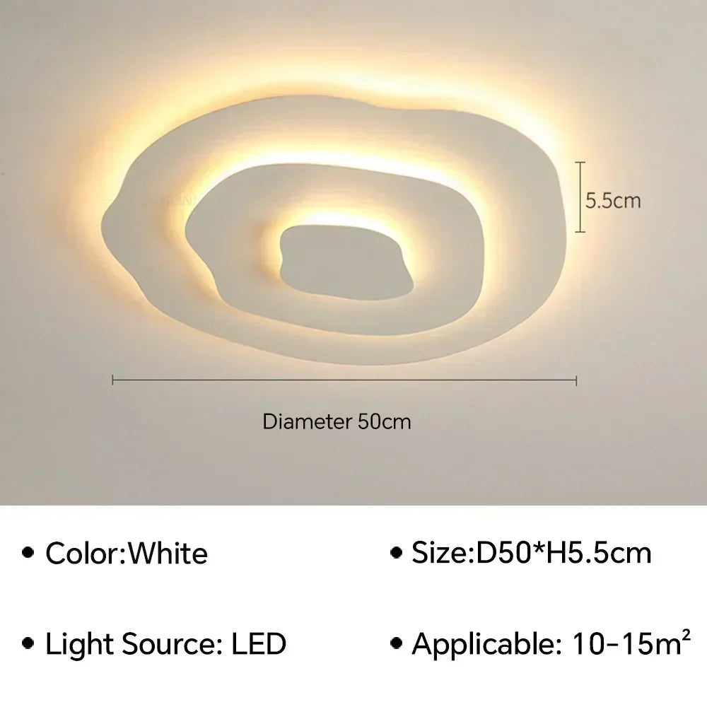 Modern LED Ceiling Light for Living Room, Dining Room, Kids Room, Study, and Hallway Home Decor