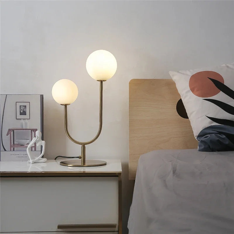 Modern Nordic Glass Floor Lamp for Home Decor