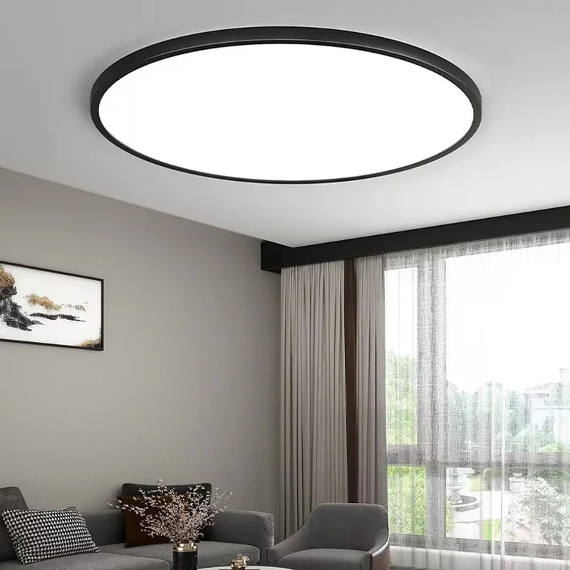 Modern LED Ceiling Light Fixture 48W 36W 24W for Bedroom, Kitchen, Bathroom, Dining Room
