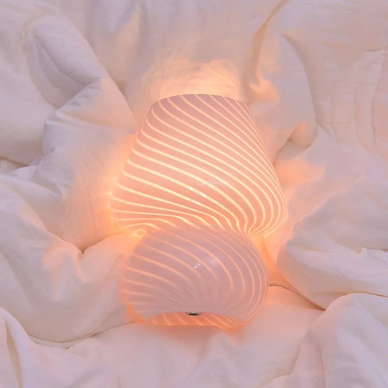 Glass LED Desk Lamp