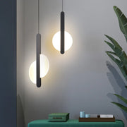 Black Acrylic LED Pendant Light