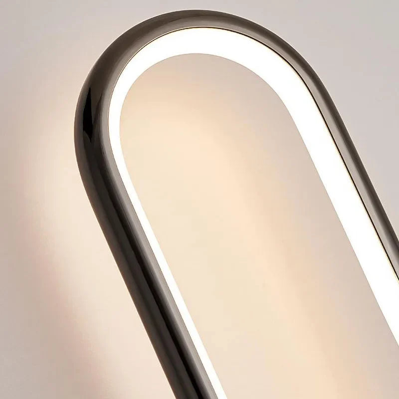 LED Wall Reading Lamp for Hotel Bedroom Headboard with Adjustable Book Light
