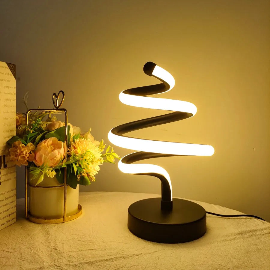 Creative USB Christmas Tree Desk Lamp