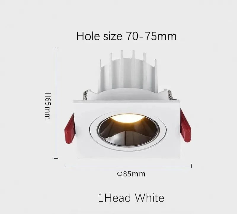 Adjustable LED Integrated Spotlight Ceiling Light
