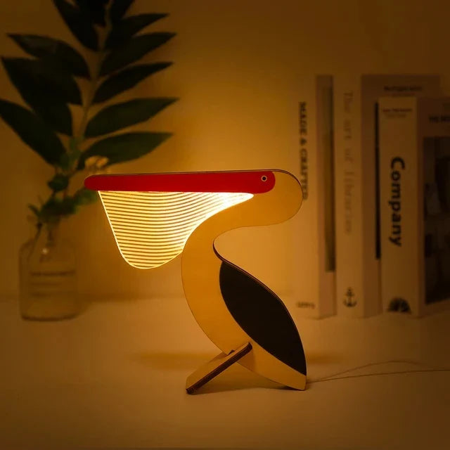 Kids' Animal Nightstand Lamp