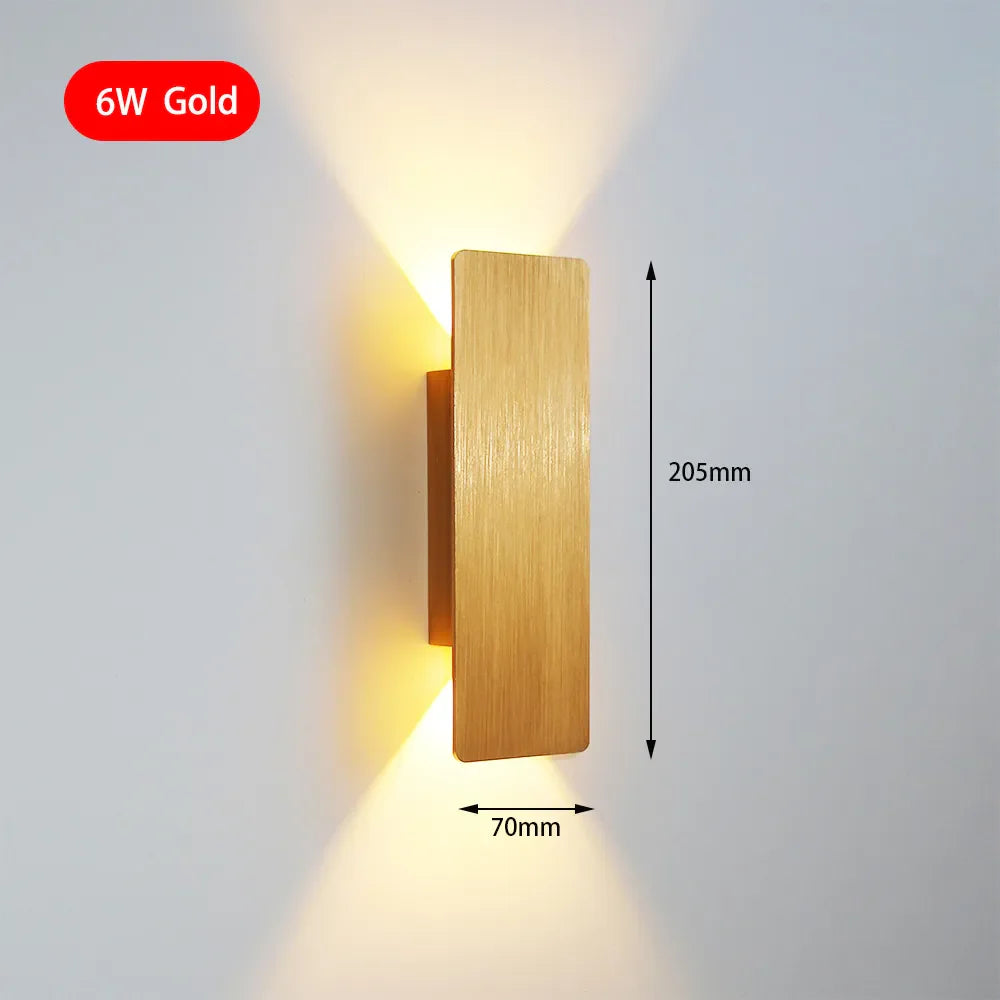 Aluminum Wall Sconce for Home Hallway