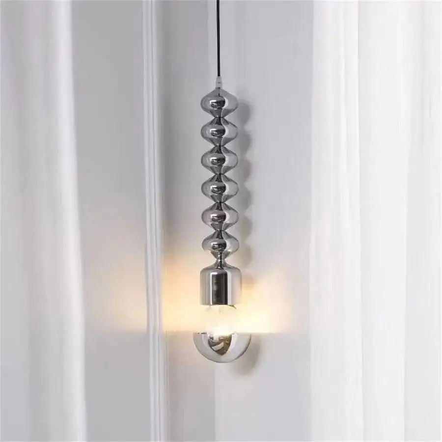 Elegant Minimalist Industrial Rippled Design Table Lamp