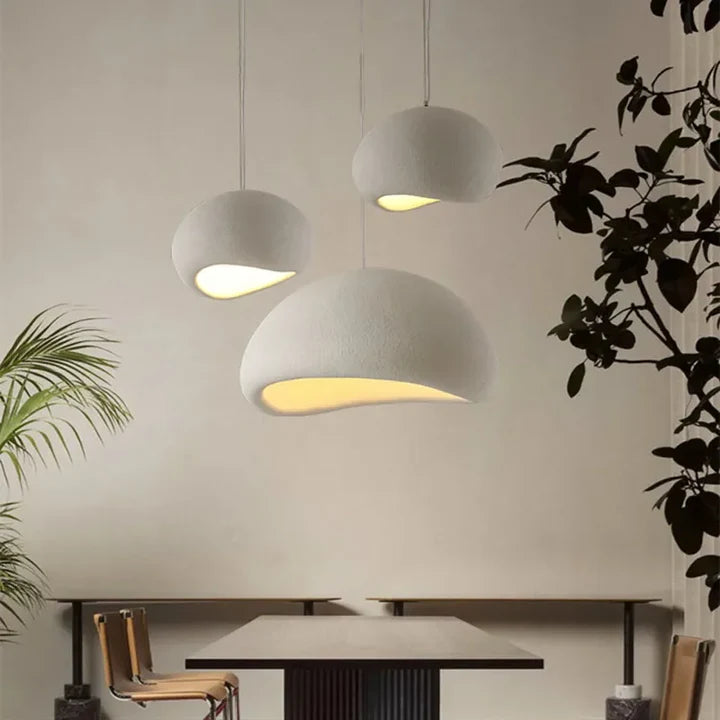 Modern Handmade Japanese Pendant Light for Home and Café