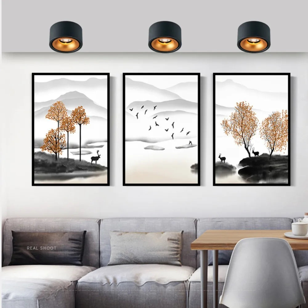 Surface Mount LED Spotlight with Anti-Glare Design