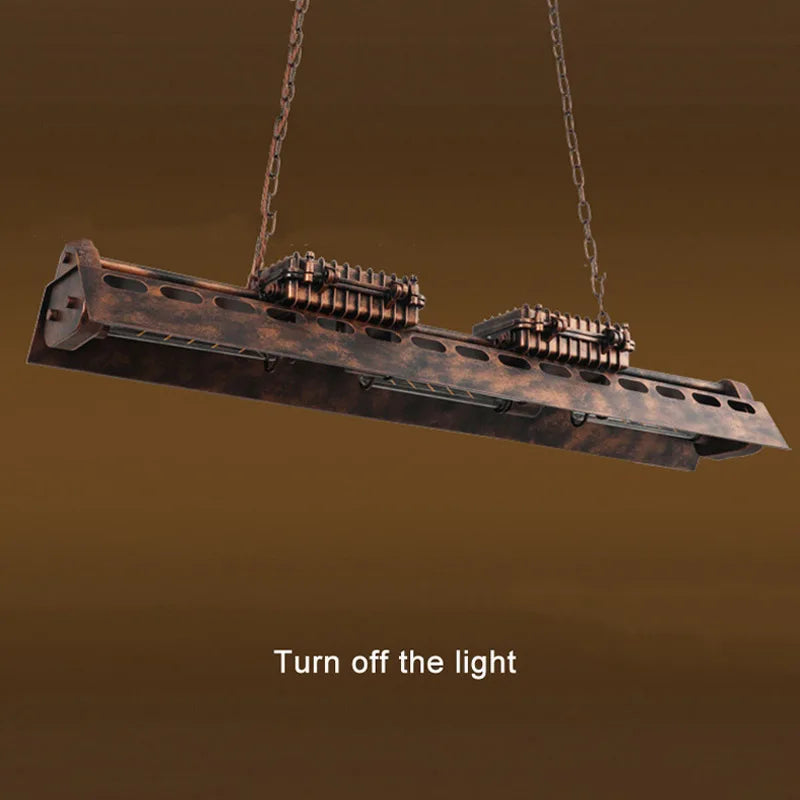 Retro Industrial Loft Style Pendant Light for Bar Café
