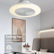 Modern Invisible LED Ceiling Fan with Remote Control