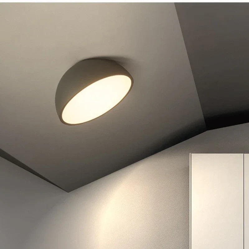Modern Nordic Ceiling Light for Staircase Entryway Loft with Remote Control LED