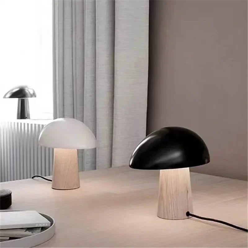 Creative Modern Mushroom LED Nightstand Lamp