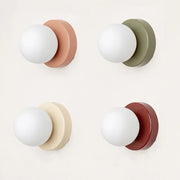 Creative LED Macaron Wall Light 10/12cm