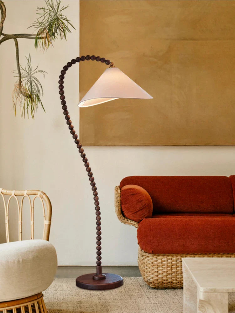 Minimalist Wooden Floor Lamp for Indoor Ambiance Decoration