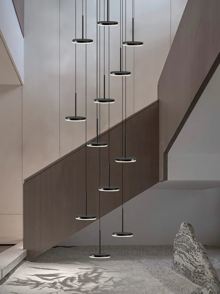 Modern Nordic Design LED Circular Pendant Light