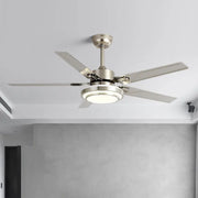Modern Ceiling Fan Light with Remote Control and LED Lighting