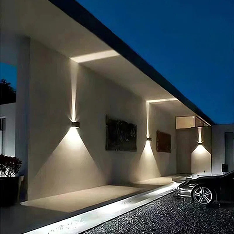 6W/12W Waterproof LED Wall Sconce for Outdoor and Indoor Use