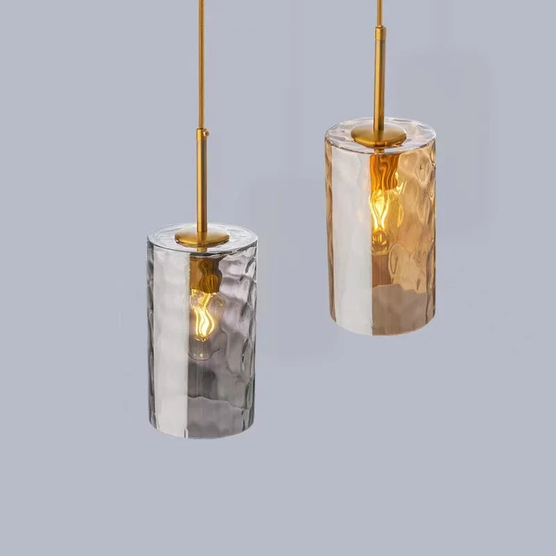 Nordic LED Glass Pendant Light for Kitchen Lighting