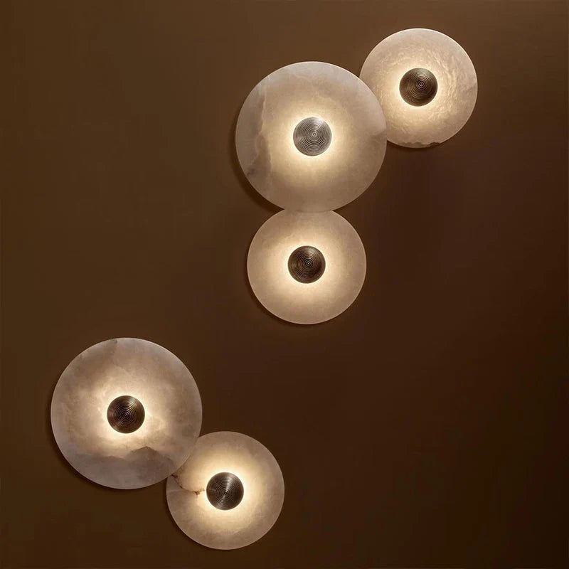 Natural Marble LED Wall Sconce
