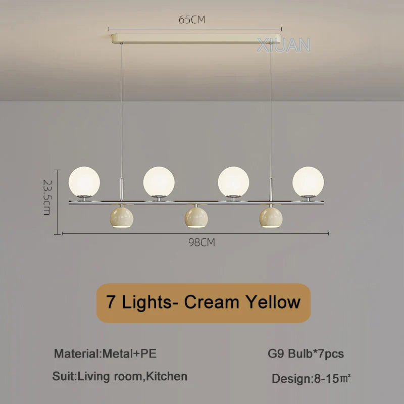 Round LED Suspension Chandelier for Dining Table