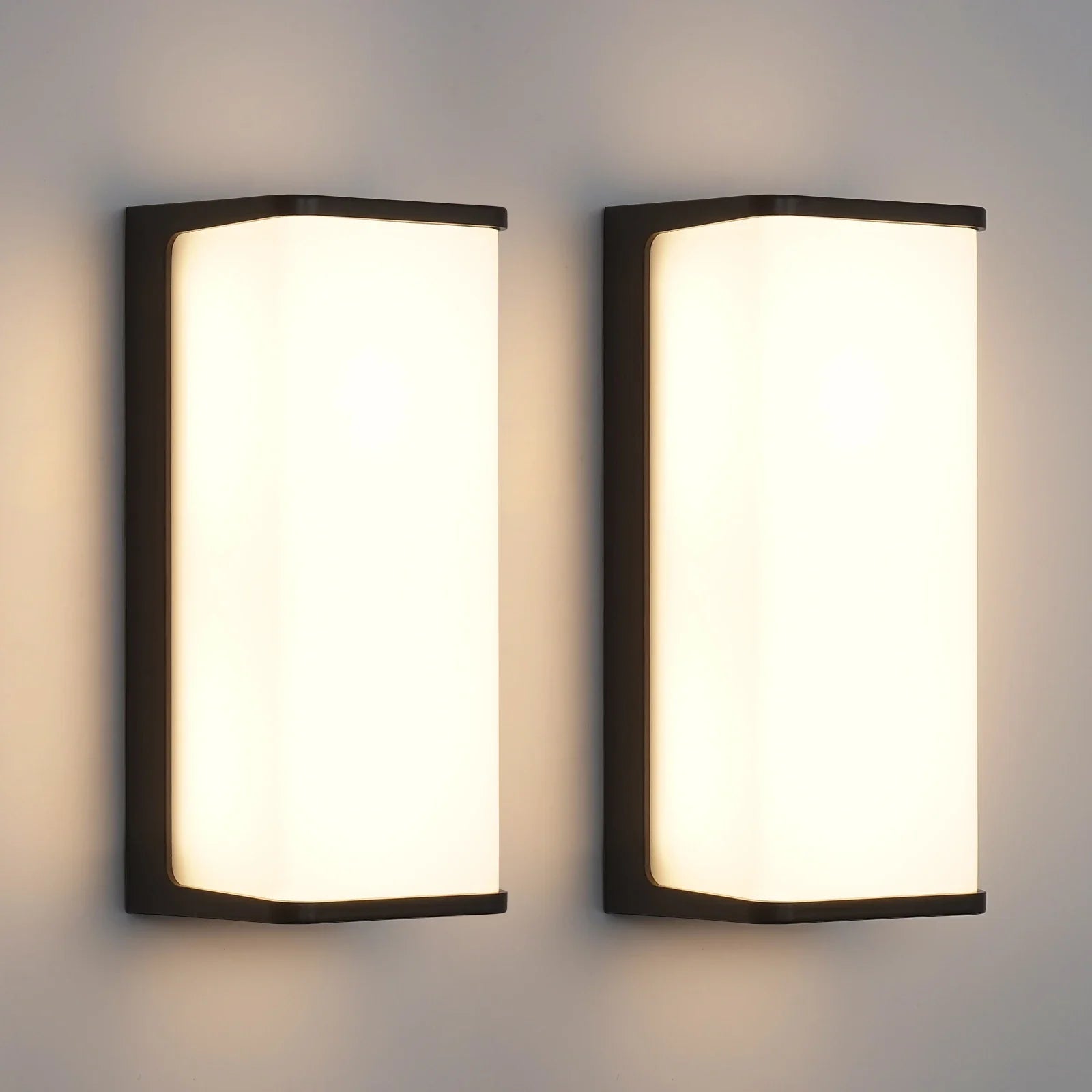 Modern Waterproof LED Outdoor Wall Sconce for Balcony, Garden, and Porch Lighting