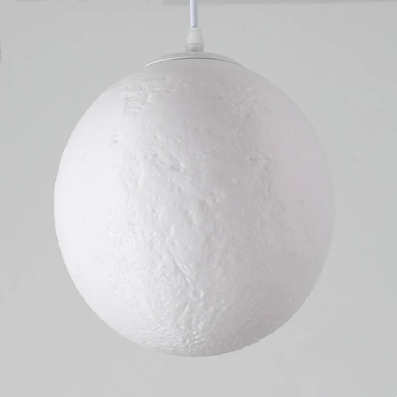 3D Printed Moon Ball Pendant