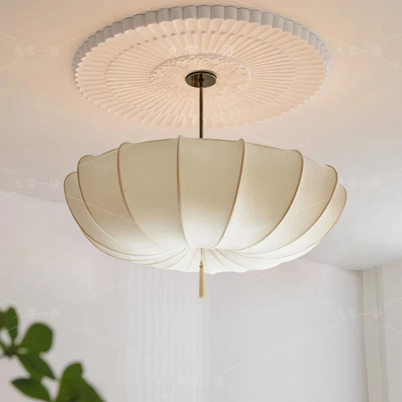 Vintage European Fabric Decorative Chandelier for Restaurants