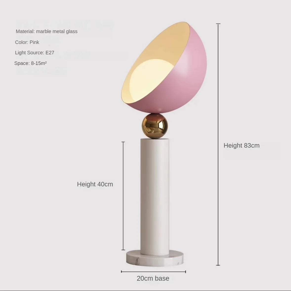 Minimalist Nightstand Lamp for a Modern and Elegant Interior