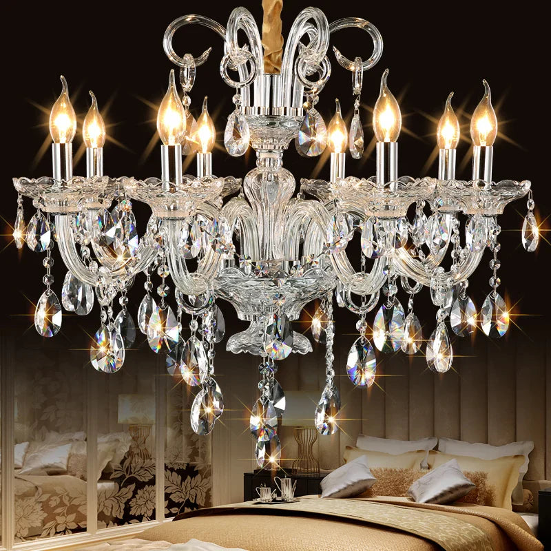 Modern Crystal Chandelier for Luxurious Home Decor