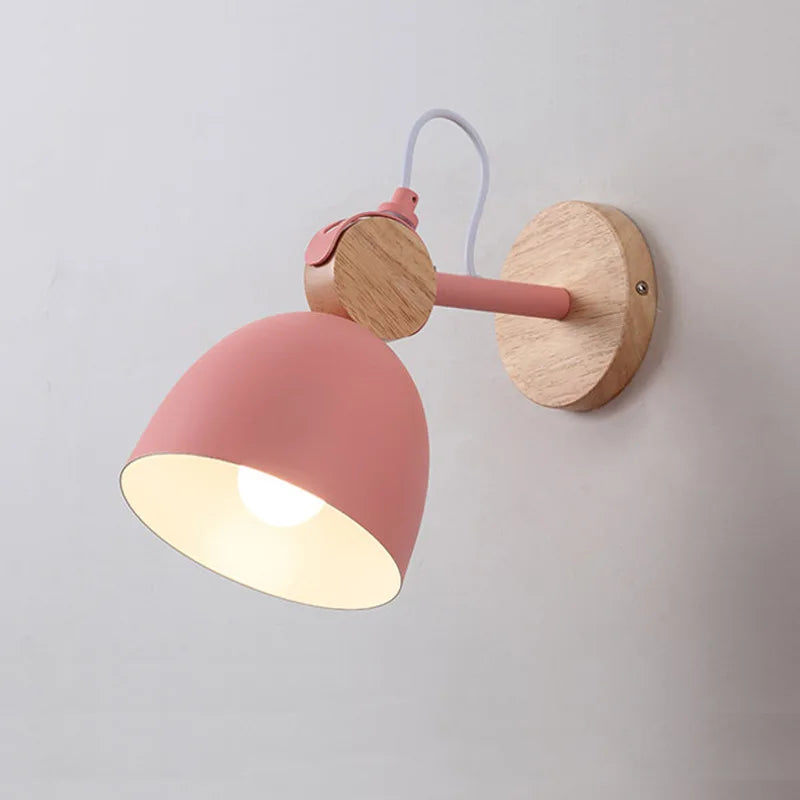 Japanese Style Nightstand Lamp - Nordic Indoor Wall Lighting