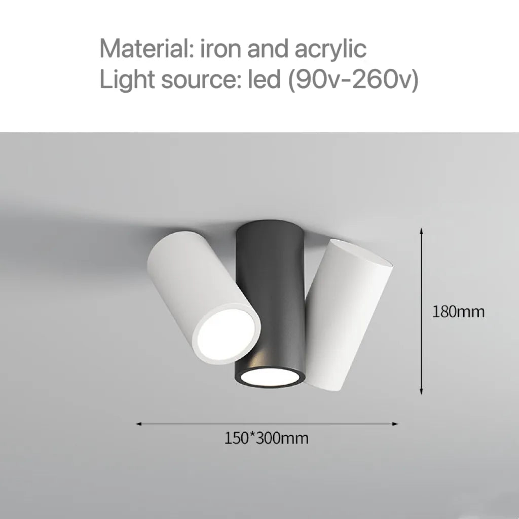 Modern Simple LED Spot Light for Hallway, Staircase, Porch, Study, Kitchen, Dining Room, and Restaurant Interior Lighting