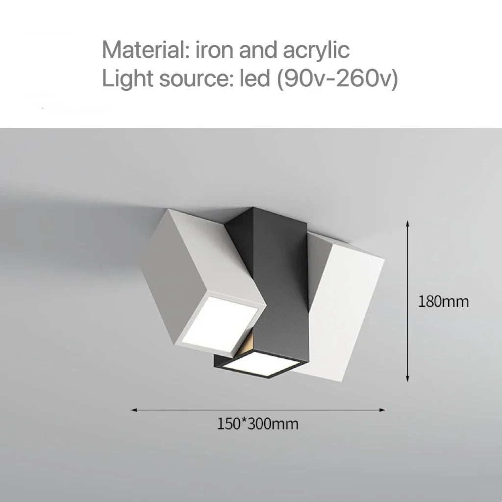 Modern Simple LED Spot Light for Hallway, Staircase, Porch, Study, Kitchen, Dining Room, and Restaurant Interior Lighting