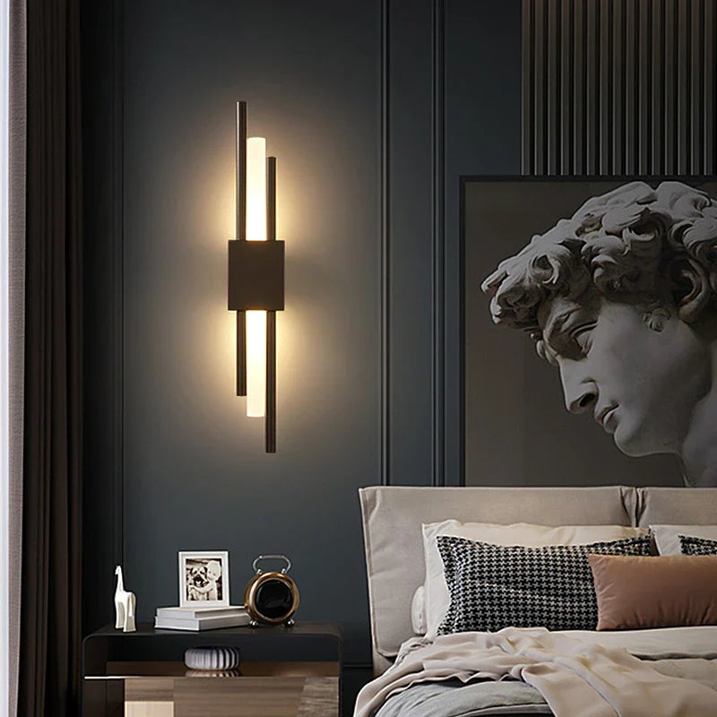Modern LED Wall Sconce - Long Strip Design