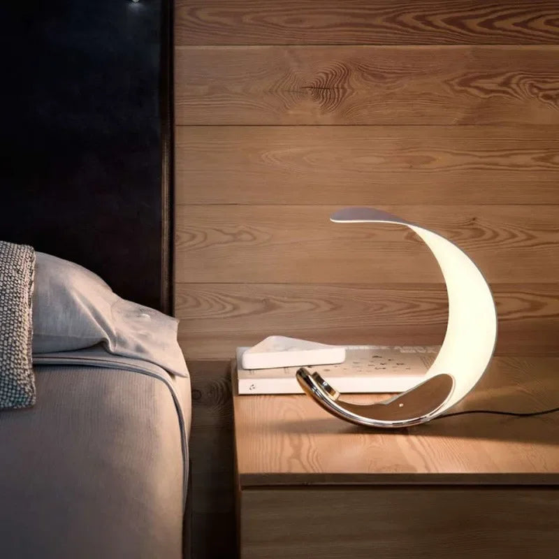 Nordic Loop Table Lamp - Decorative LED Night Light