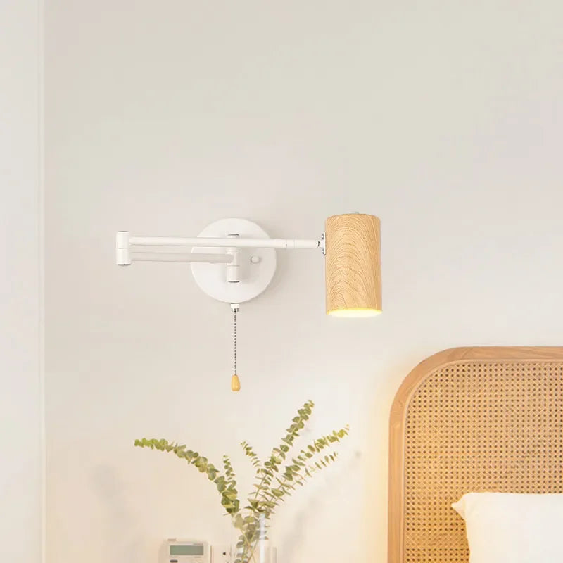 Adjustable Nordic Bedside Lamp for Reading and Study