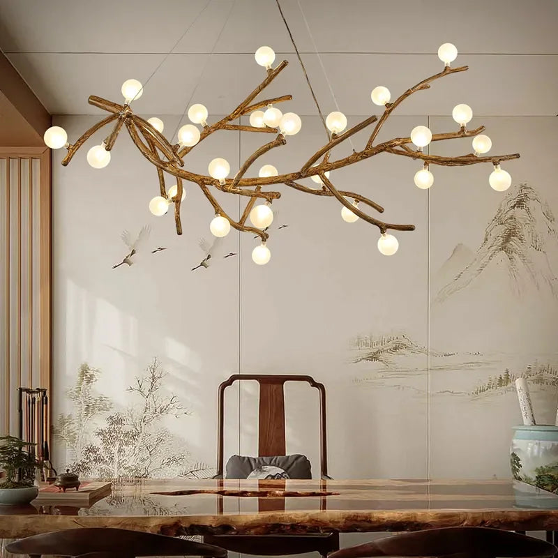Modern Minimalist LED Chandelier for Living Room, Restaurant & Hotel