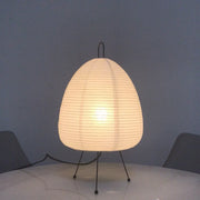 lampe de Table Style japonais papier de riz trépied lampe de bureau décor à la maison lumières créatives salon étude chambre lampe E27 lumières pour la maison