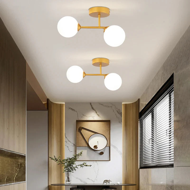 Nordic Style LED Ceiling Light for Home Decor - Bedroom, Living Room, Hallway