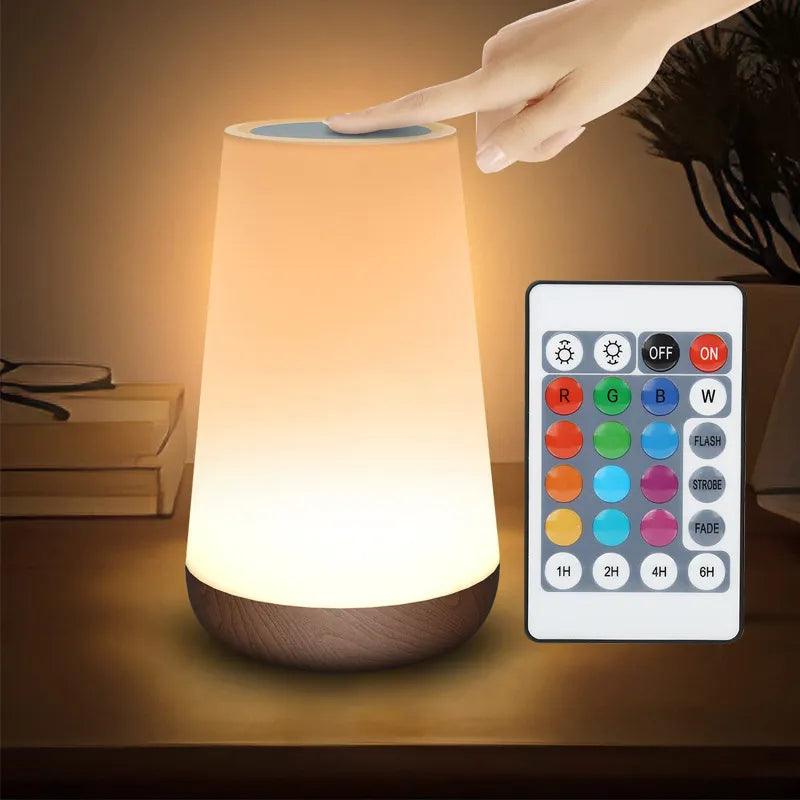 Portable USB Rechargeable Desk Lamp with Adjustable Brightness