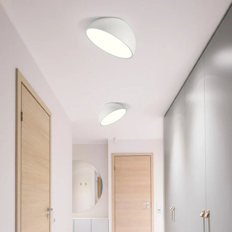 Modern Nordic Ceiling Light for Staircase Entryway Loft with Remote Control LED