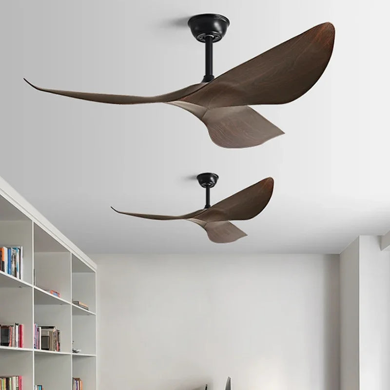 Modern American Ceiling Fan with Remote Control - No Light
