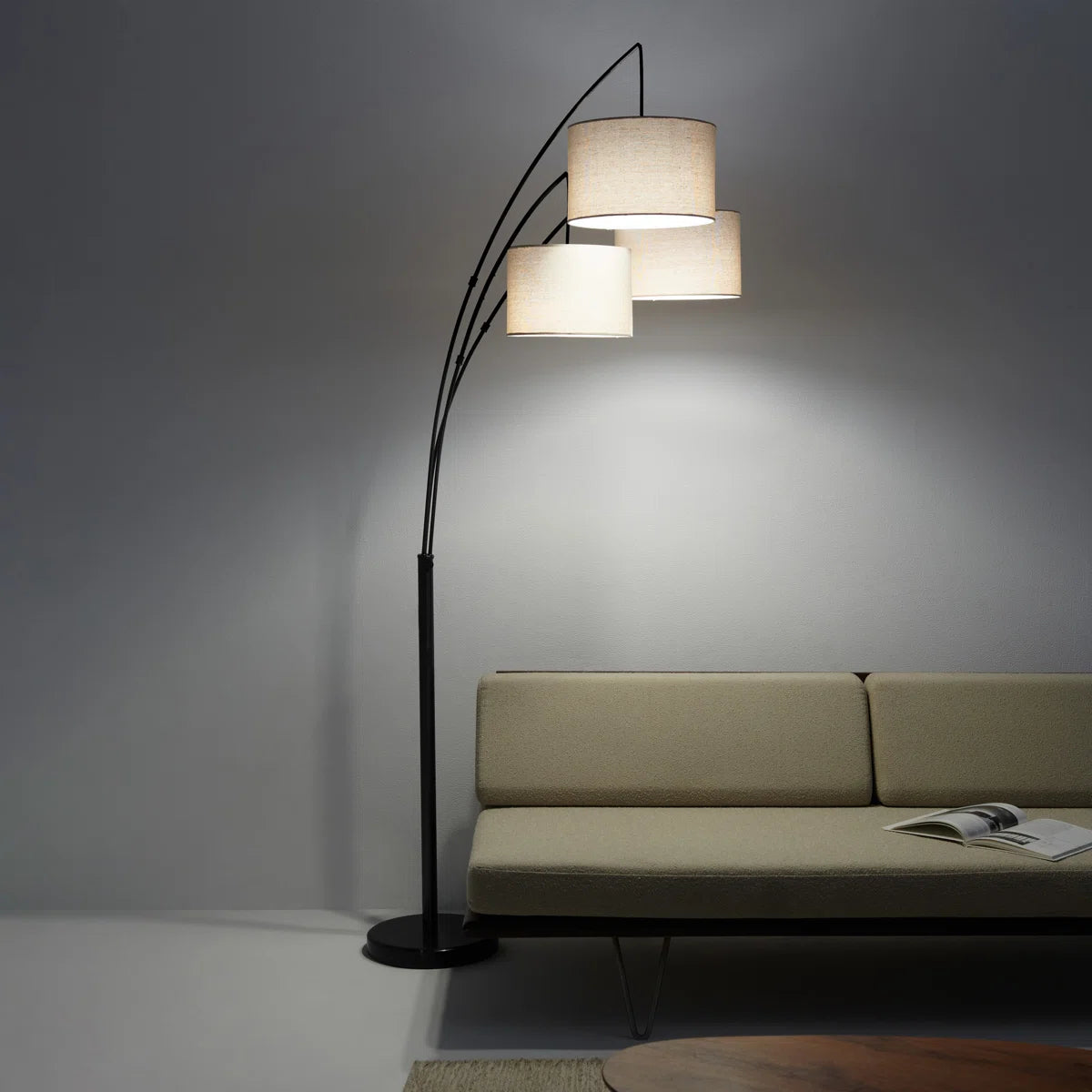 American Rotating LED Minimalist Floor Lamp