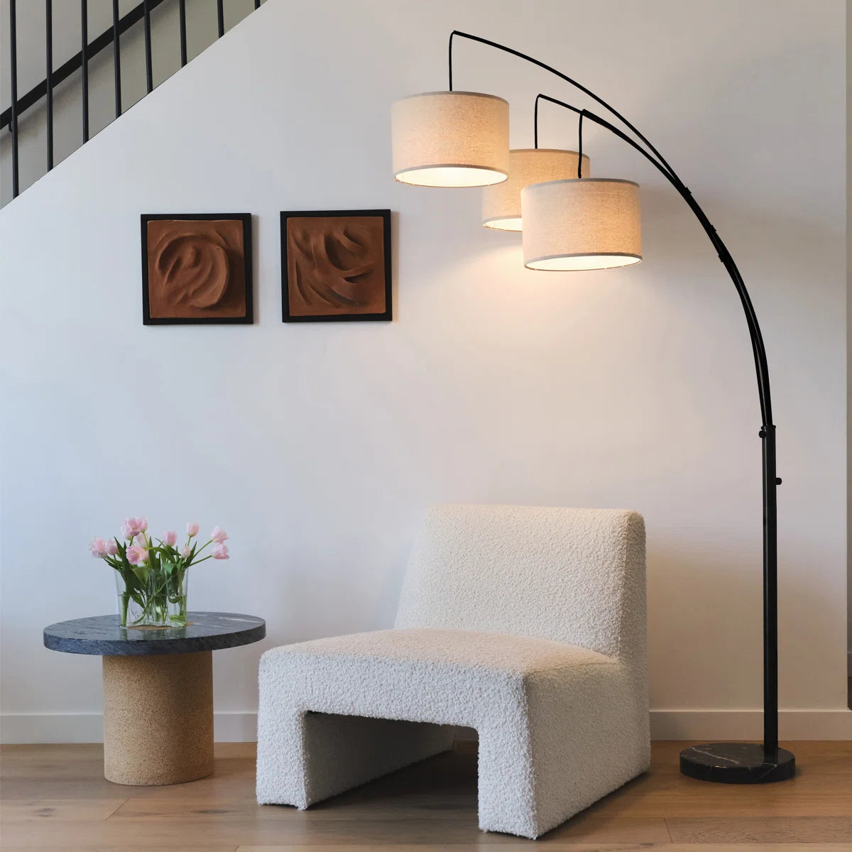 American Rotating LED Minimalist Floor Lamp