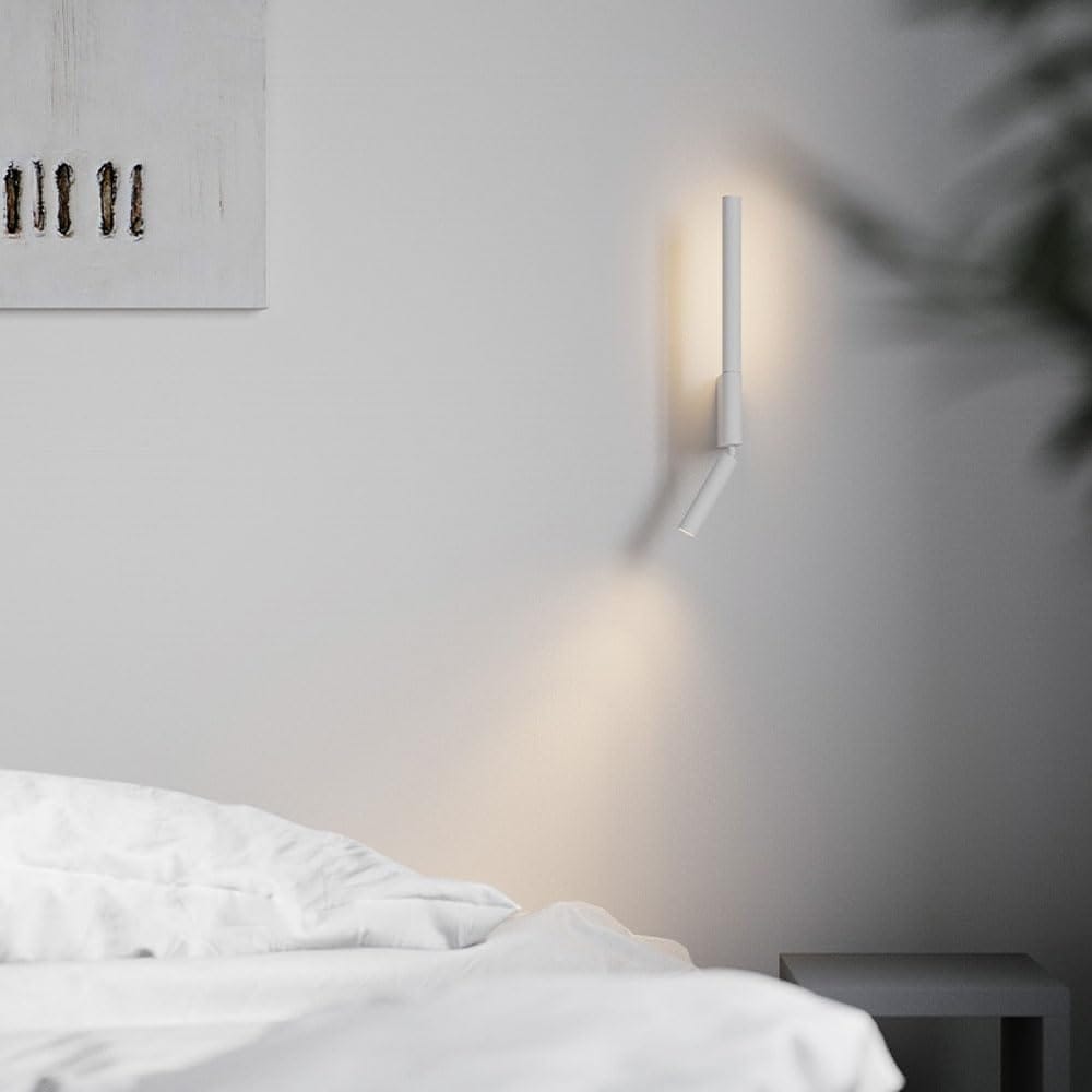 Adjustable 330-Degree Wall Lamp with Minimalist Switch for Hotel & Master Bedroom Norenza