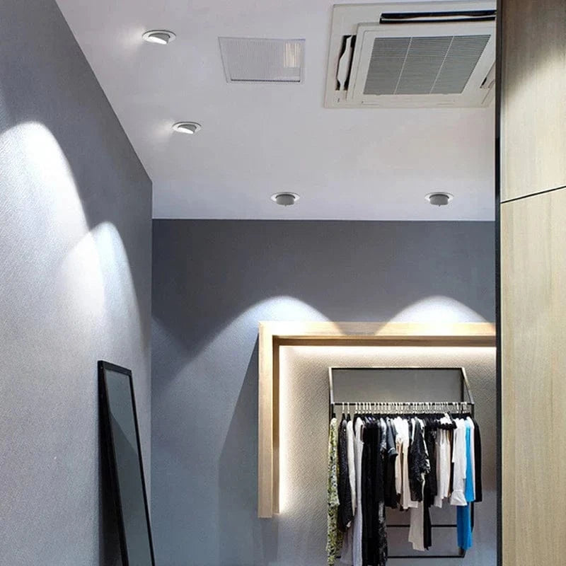 Adjustable 360° Rotation Dimmable LED Recessed Spotlight for Dining & Living Room Norenza