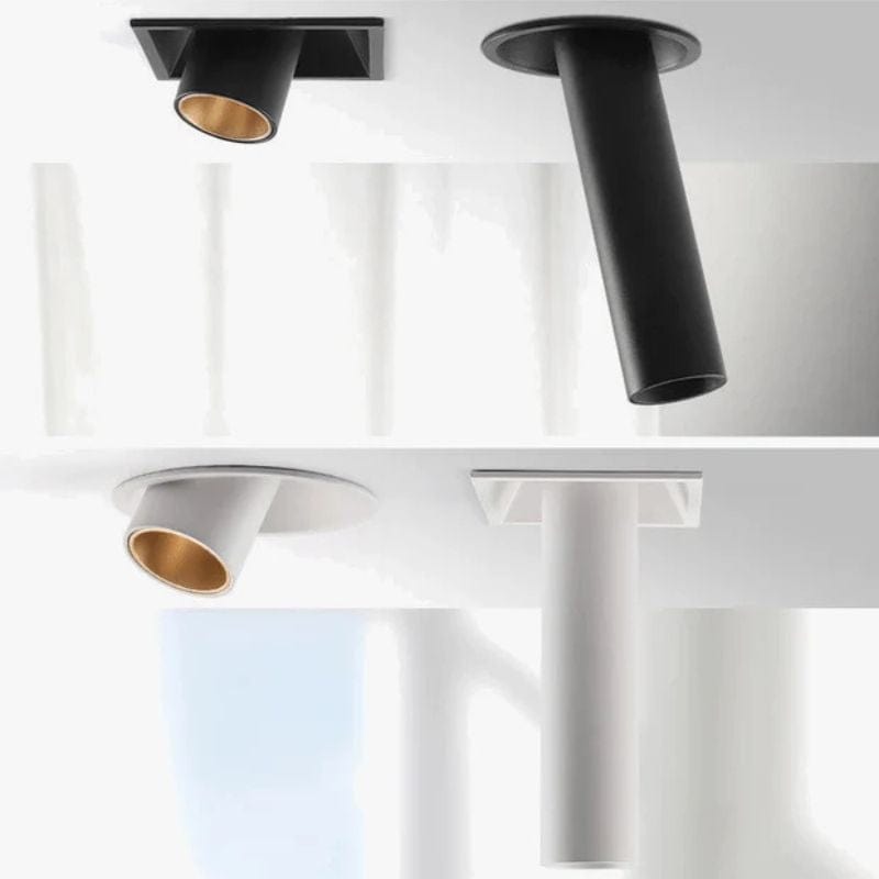 Adjustable Angle Long Tube LED Recessed Spotlights Norenza