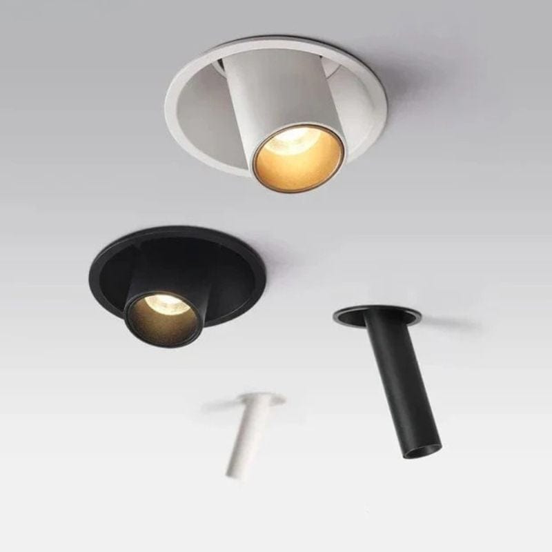 Adjustable Angle Long Tube LED Recessed Spotlights Norenza