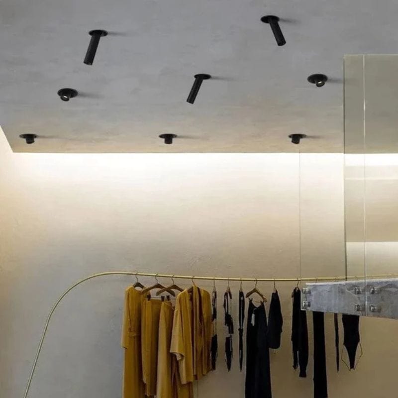 Adjustable Angle Long Tube LED Recessed Spotlights Norenza